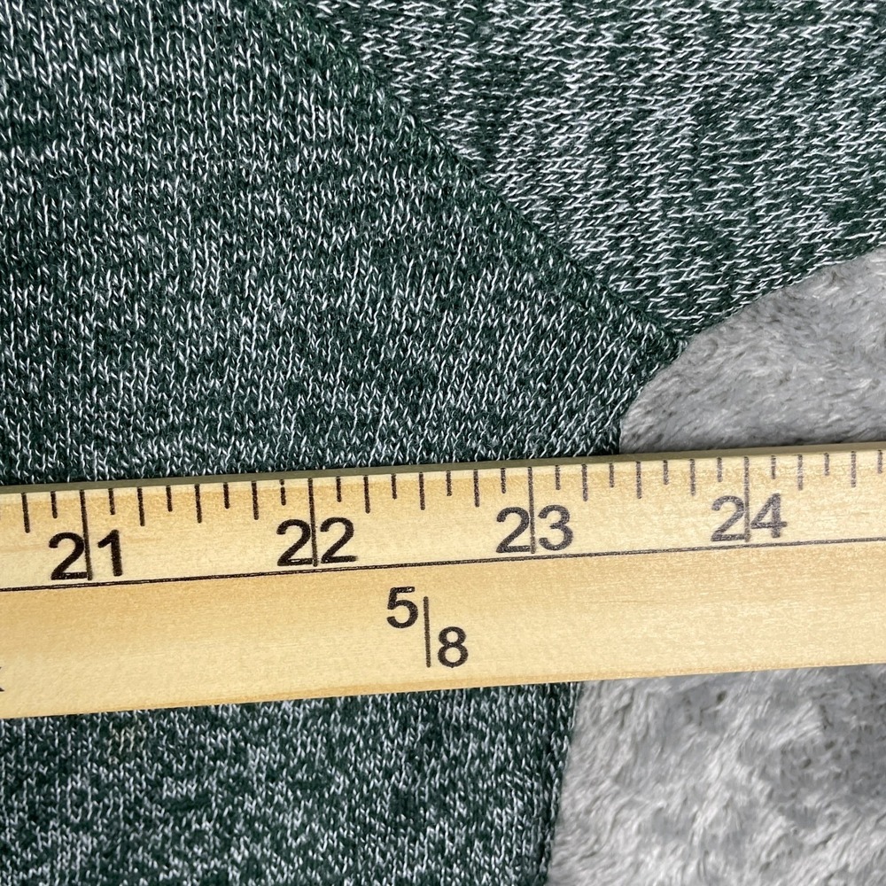 Abercrombie & Fitch Shirt Men's XL Green Henley Long Sleeve Casual Buttons - Picture 7 of 9